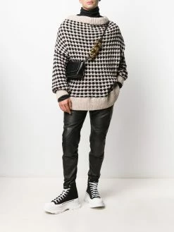 Alexander McQueen side stripe detail trousers