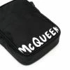 Alexander McQueen logo messenger bag