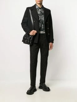 Alexander McQueen skull-print shirt