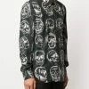 Alexander McQueen skull-print shirt