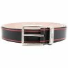 Alexander McQueen logo print tonal buckle belt