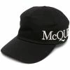 Alexander McQueen logo embroidered cap