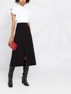 Alexander McQueen ruffled sleeve blouse