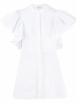 Alexander McQueen ruffled sleeve blouse