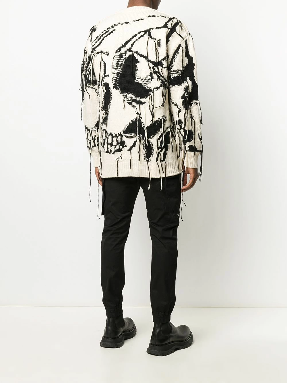Alexander McQueen Exploded Skull intarsia jumper 4 Alexander McQueen Exploded Skull intarsia jumper