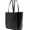 Alexander McQueen logo-print leather tote bag