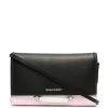 Alexander McQueen two-tone clutch bag