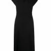 Alexander McQueen V-neck fitted dress