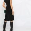 Alexander McQueen V-neck fitted dress