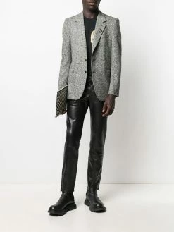 Alexander McQueen mid-rise straight-leg trousers