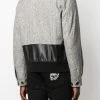 Alexander McQueen fur collar bomber jacket