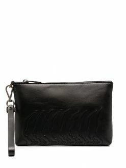 Alexander McQueen zip-up wash bag