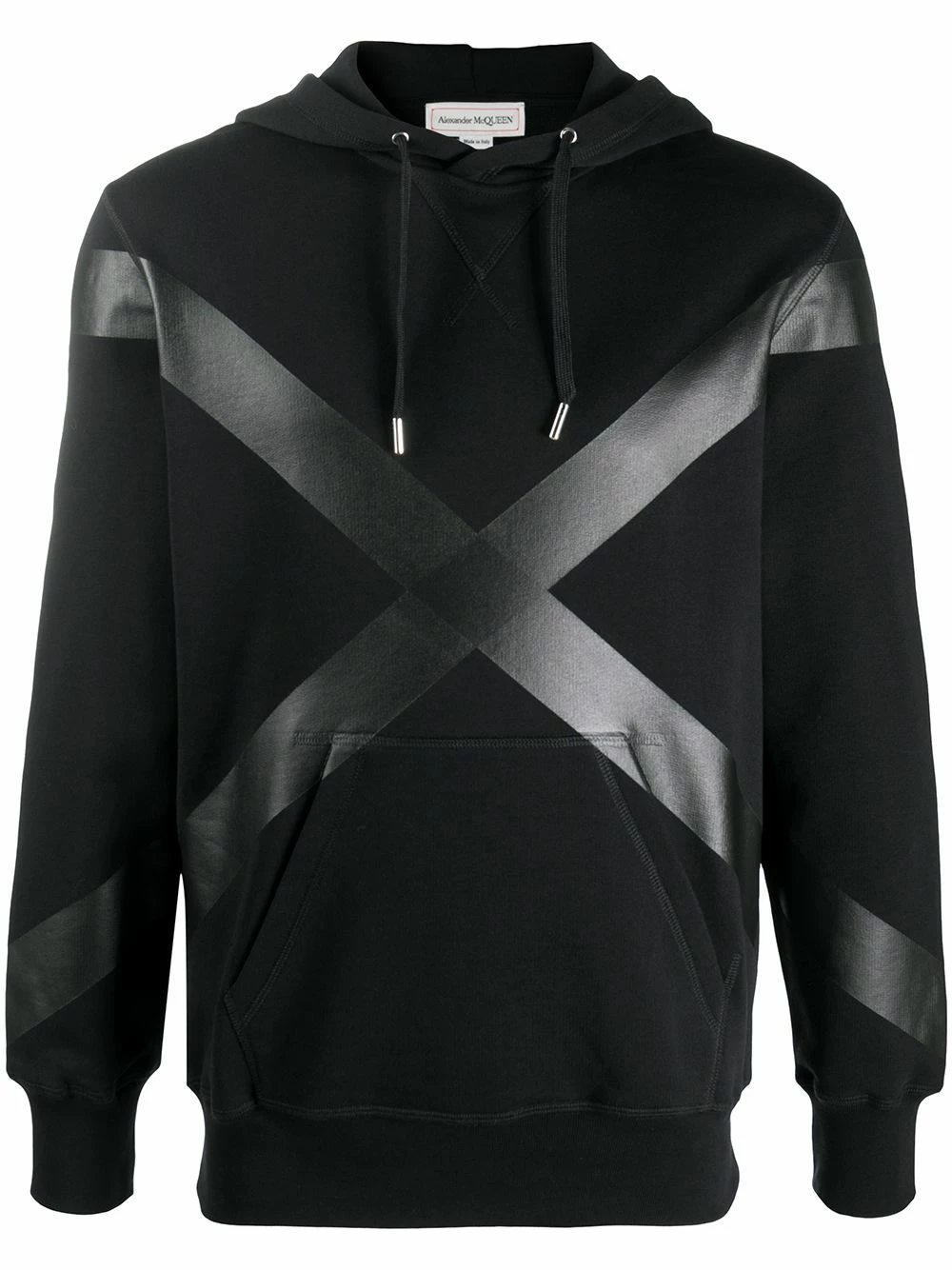 Alexander McQueen Appliqué detail hoodie 1 Alexander McQueen appliqué detail hoodie