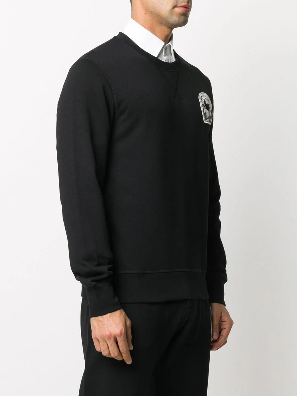 Alexander McQueen Logo patch sweatshirt 3 Alexander McQueen logo patch sweatshirt