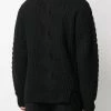 Alexander McQueen Asymmetric cable knit jumper 8 Alexander McQueen asymmetric cable-knit jumper