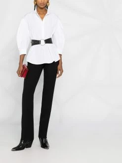 Alexander McQueen balloon-sleeved shirt