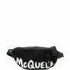 Alexander McQueen logo print belt bag