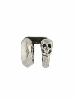 Alexander McQueen skull motif single earcuff