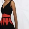 Alexander McQueen colour block knitted dress