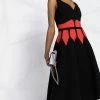 Alexander McQueen colour block knitted dress
