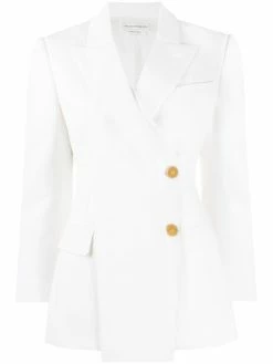 Alexander McQueen drape panel blazer jacket