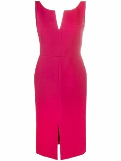 Alexander McQueen fitted mid-length dress