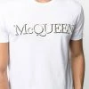 Alexander McQueen embroidered logo cotton T-shirt
