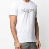 Alexander McQueen embroidered logo cotton T-shirt