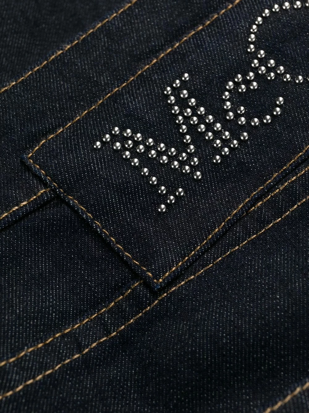 Alexander McQueen Studded logo slim fit jeans 6 Alexander McQueen studded logo slim-fit jeans