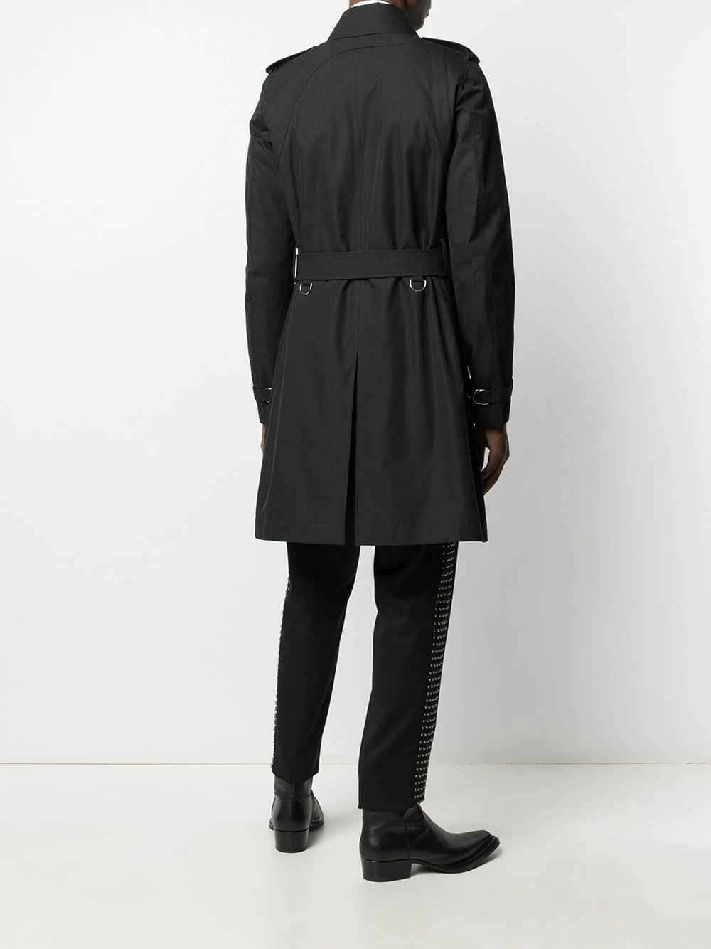 Alexander McQueen Double breasted belted waist coat 4 Alexander McQueen double-breasted belted-waist coat