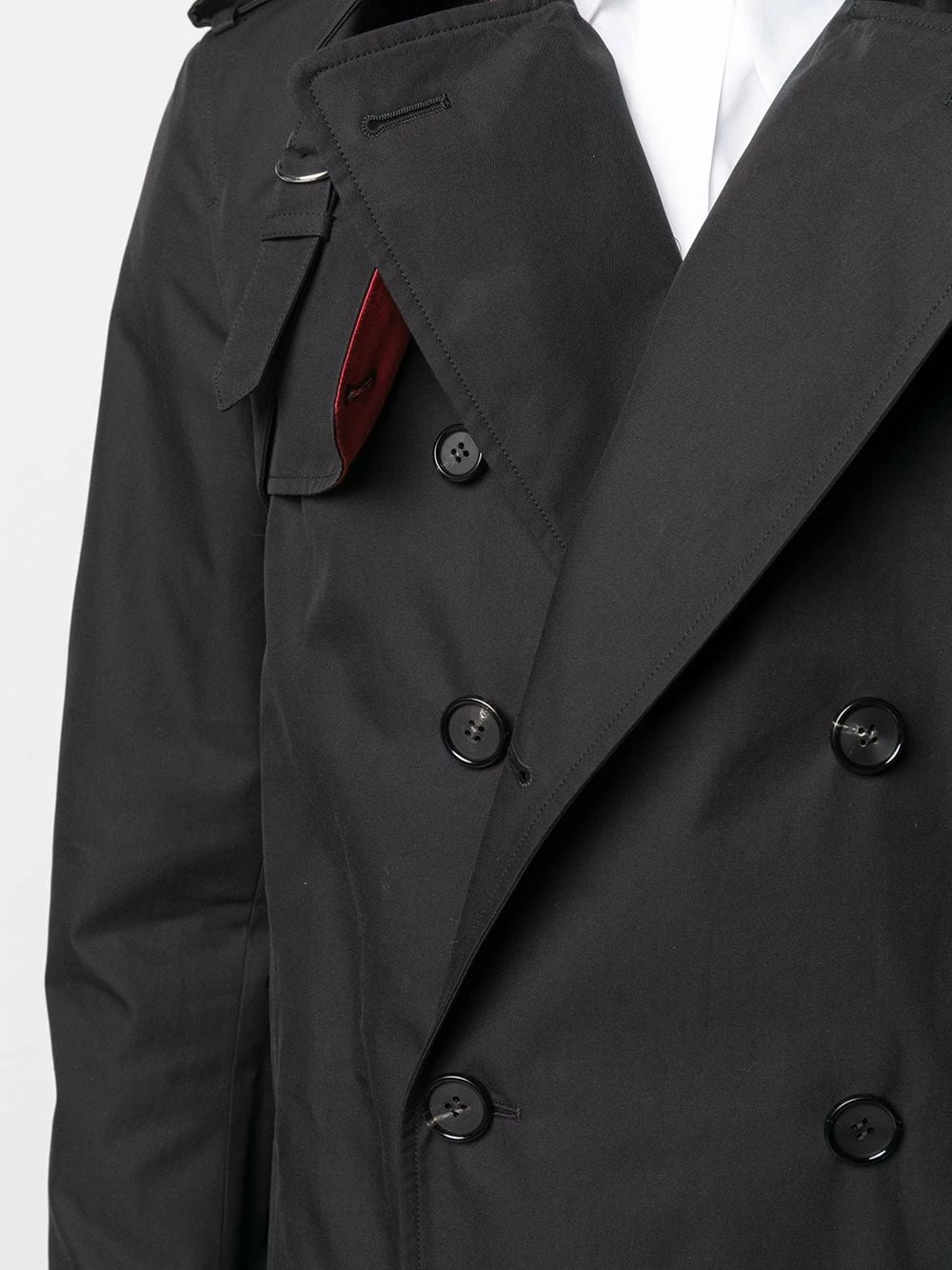 Alexander McQueen Double breasted belted waist coat 5 Alexander McQueen double-breasted belted-waist coat