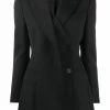Alexander McQueen layered double-breasted blazer