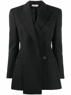 Alexander McQueen layered double-breasted blazer
