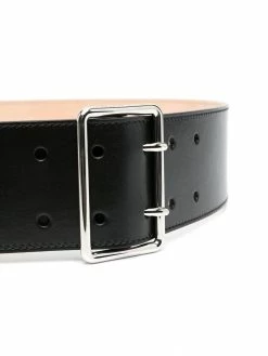 Alexander McQueen wide military belt