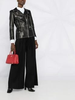 Alexander McQueen biker-style blazer