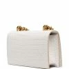 Alexander McQueen embossed knuckleduster shoulder bag