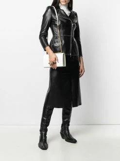 Alexander McQueen Jewelled embossed shoulder bag