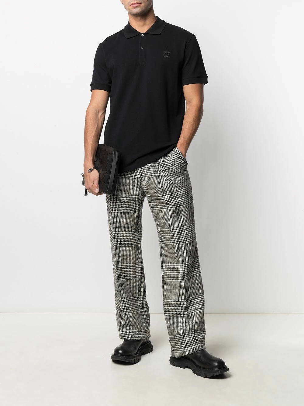 Alexander McQueen Skull motif polo shirt 2 Alexander McQueen skull motif polo shirt