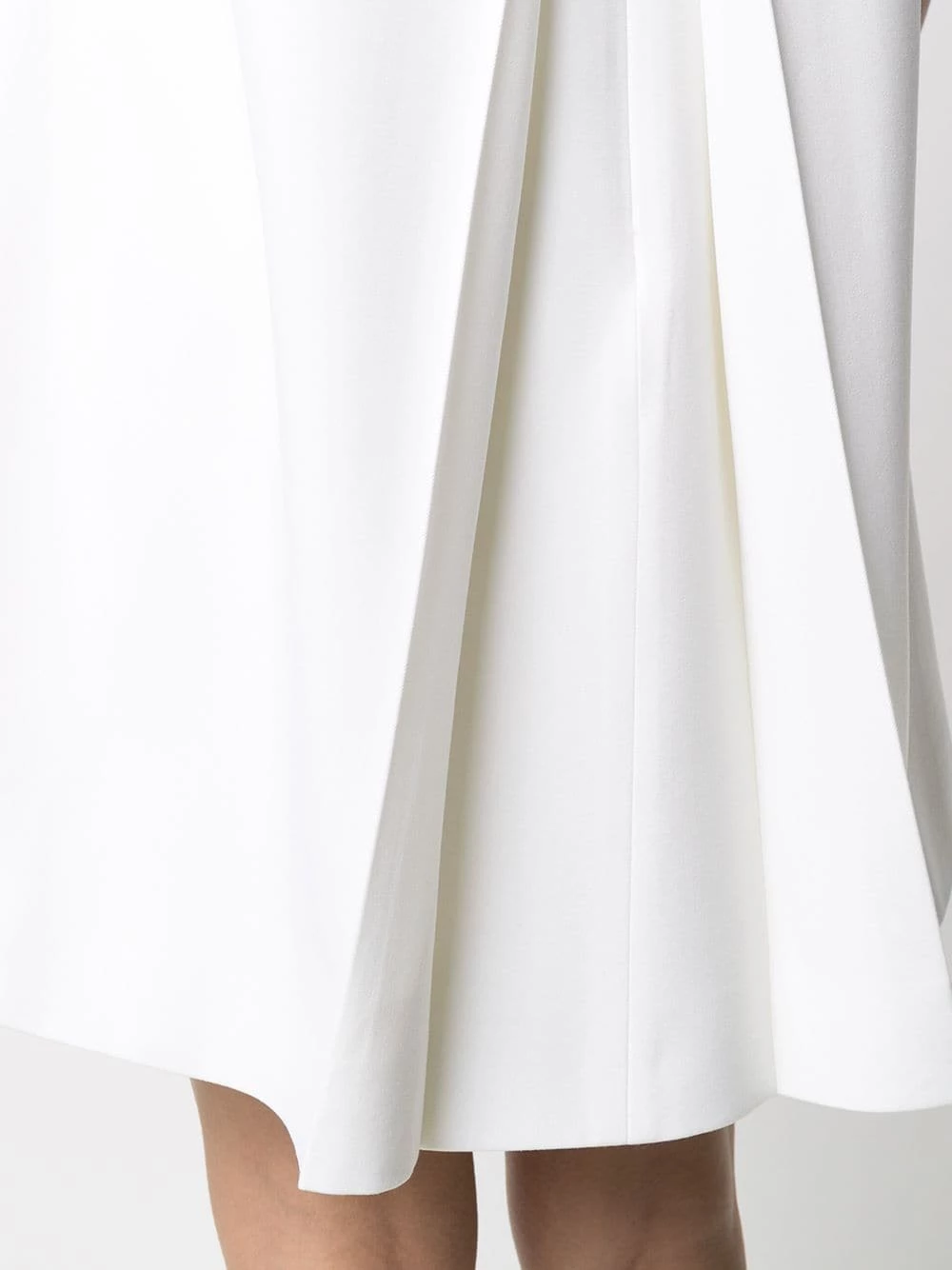 Alexander McQueen Shift back pleat dress 5 Alexander McQueen shift back-pleat dress