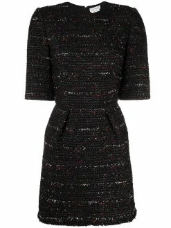 Alexander McQueen mélange short dress