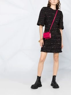 Alexander McQueen mélange short dress