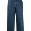 Alexander McQueen wide-leg cropped jeans