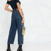 Alexander McQueen wide-leg cropped jeans
