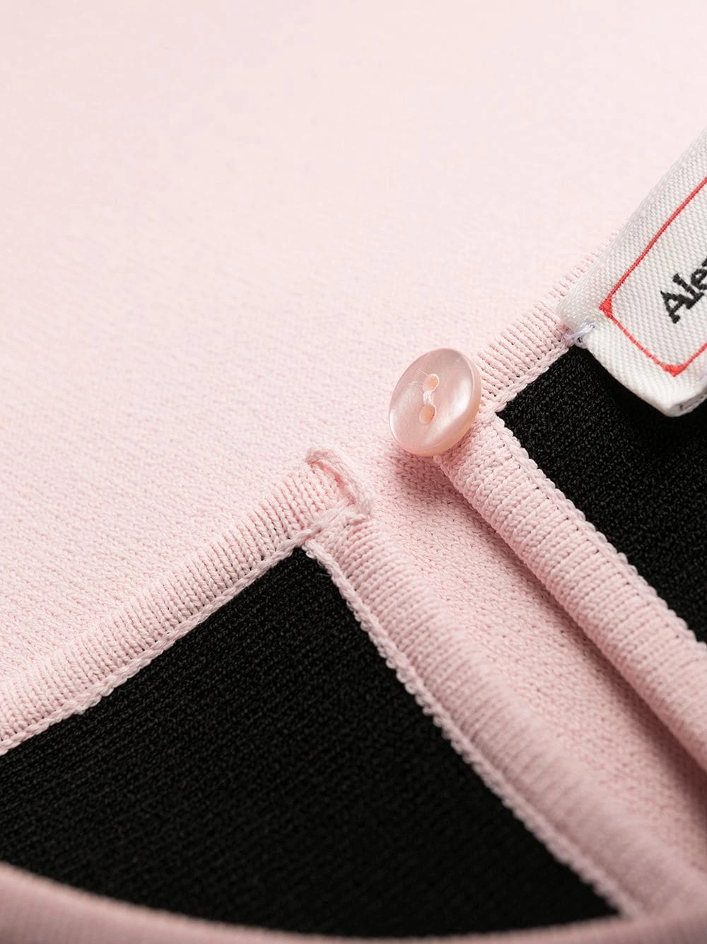 Alexander McQueen Colour block flared dress 7 Alexander McQueen colour-block flared dress