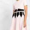 Alexander McQueen Colour block flared dress 10 Alexander McQueen colour-block flared dress