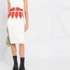 Alexander McQueen two-tone fitted dress