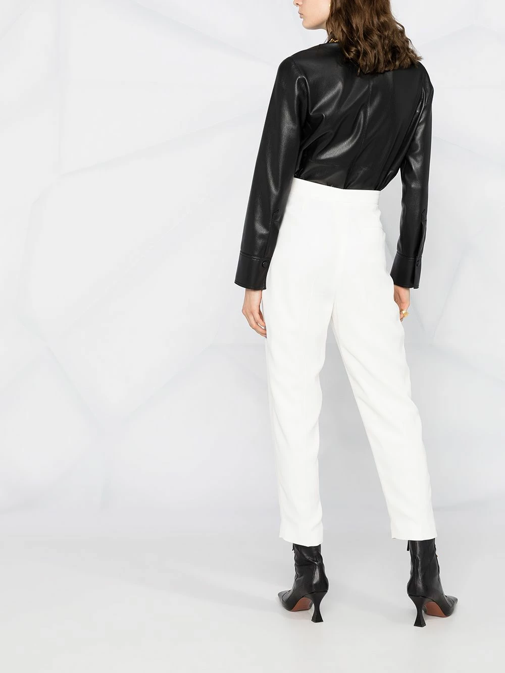 Alexander McQueen High waisted cropped trousers 6 Alexander McQueen high-waisted cropped trousers