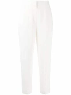 Alexander McQueen high-waisted cropped trousers