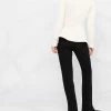 Alexander McQueen ribbed asymmetric jumper