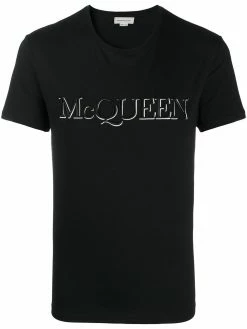 Alexander McQueen embroidered logo T-shirt